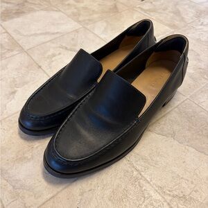 Black Leather Womens's Loafers - Everlane